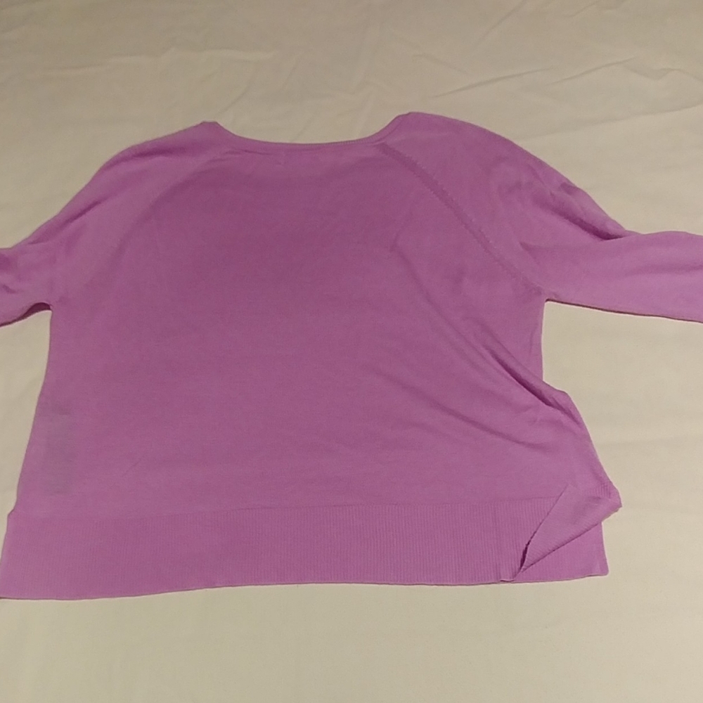 Zara Knitwear lavender sweater